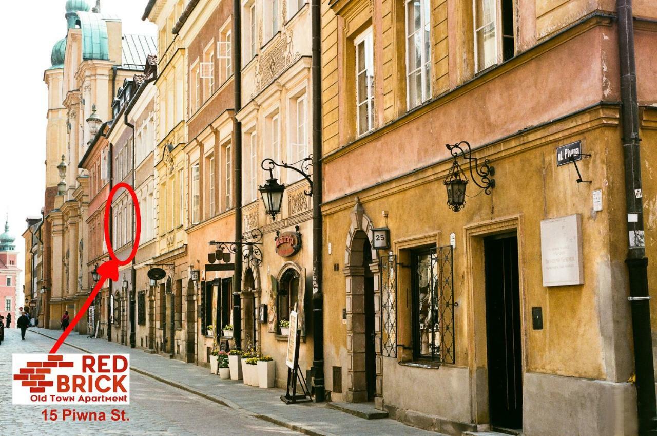 Red Brick Old Town Apartment Warsaw Exterior photo